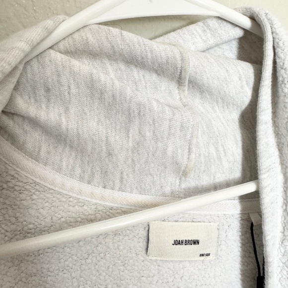 Joah Brown Oversized Cardigan Gray - Picture 4 of 4